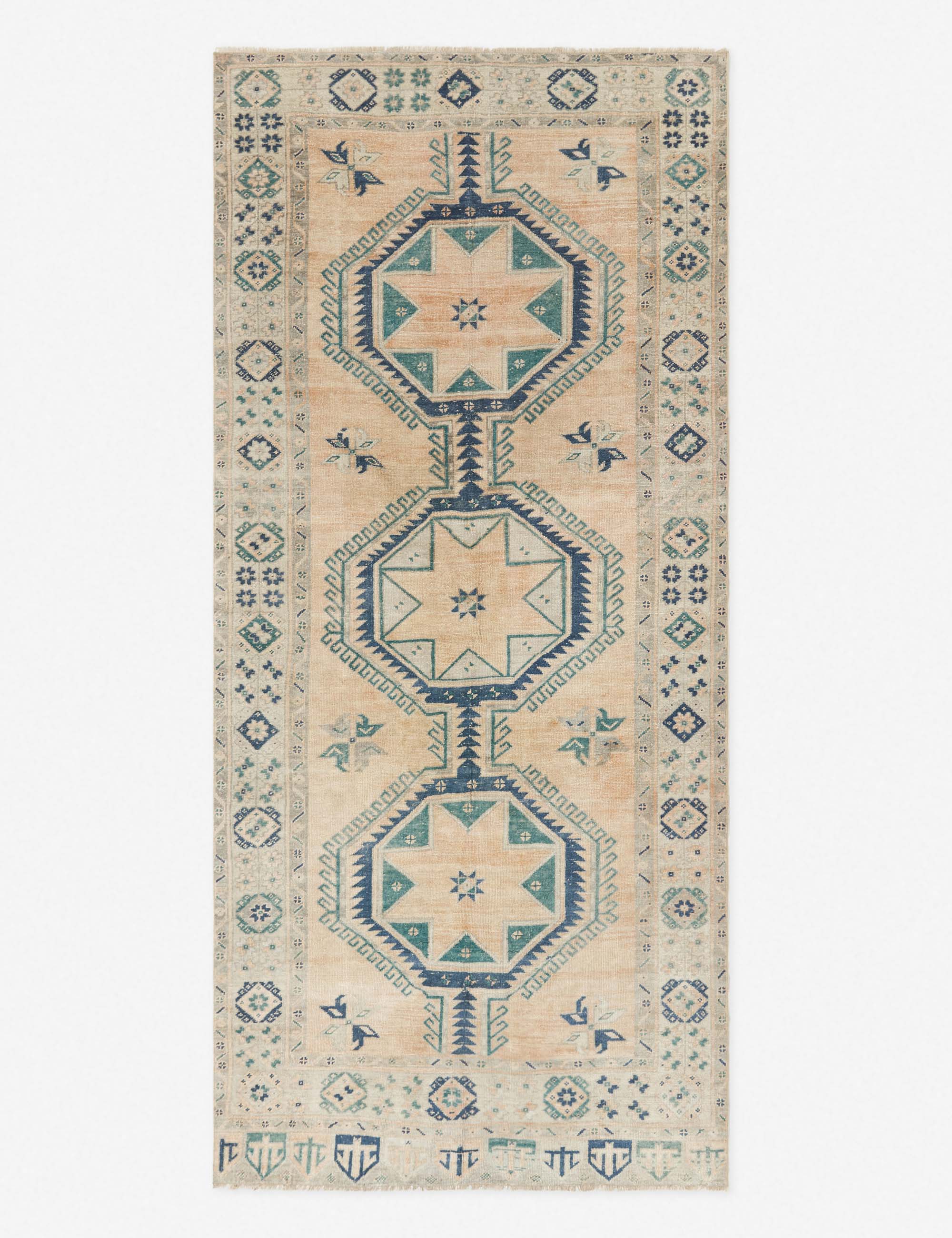 Shai Vintage Runner Rug, 4'6in x 10'3in