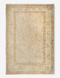 Vintage Turkish Hand-Knotted Wool Rug No. 371, 5'1in x 7'5in