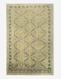 Vintage Turkish Hand-Knotted Wool Rug No. 382, 6'5in x 9'5in