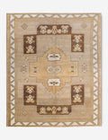 Vintage Turkish Hand-Knotted Wool Rug No. 378, 6'3in x 8'8in