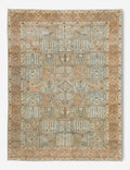 Vintage Turkish Hand-Knotted Wool Rug No. 377, 6'11in x 10'5in