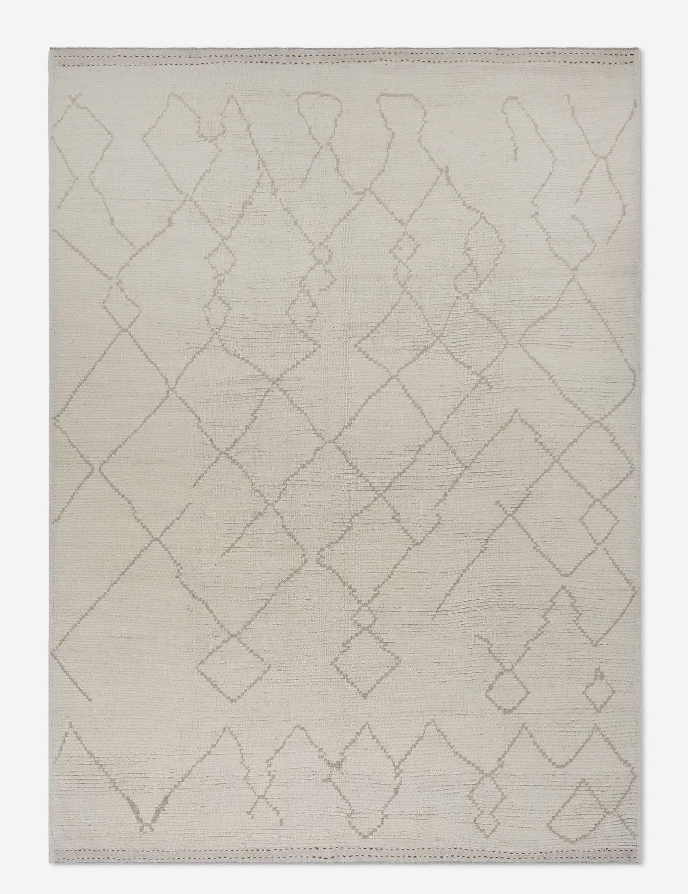 Vintage Turkish Hand-Knotted Wool Rug No. 399, 8'1in x 10'8in