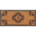 A1Hc Designer Hand Crafted Rubber Coir Molded Double Single Door Mat Monogrammed Perfect And More Functional Size 24X48 Inch