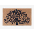 A1Hc First Impression Shredding Tree Fade Resistant 30 In. X 48 In. Coir Double Door Mat