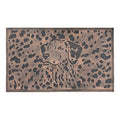 A1Hc First Impression Dog Sketch Rubber Pin Mat Beautifully Copper Finished 18 X 30