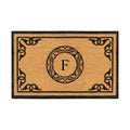 First Impression Hand Crafted By Artisans Geneva Monogrammed Entry Doormat 24 X 39