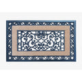 A1Hc Modern Indoor Outdoor Rubber Grill Doormat For Patio Front Door All Weather Exterior Large Size For Double Single Doors