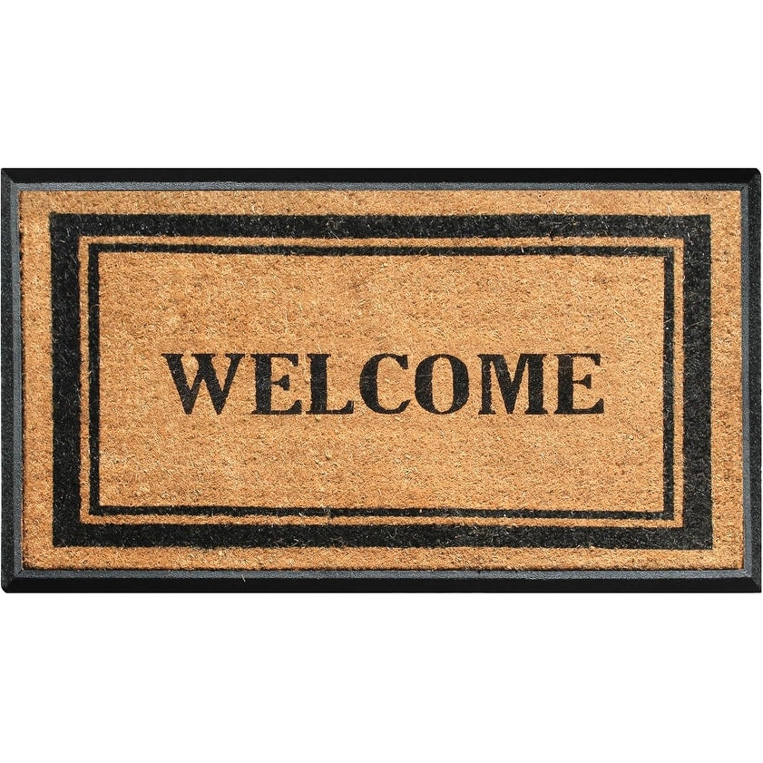 First Impression Markham Border Double Extra Large Doormat 30 X48