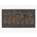 Rubber Cat Tail Welcome Doormat 16 X 26