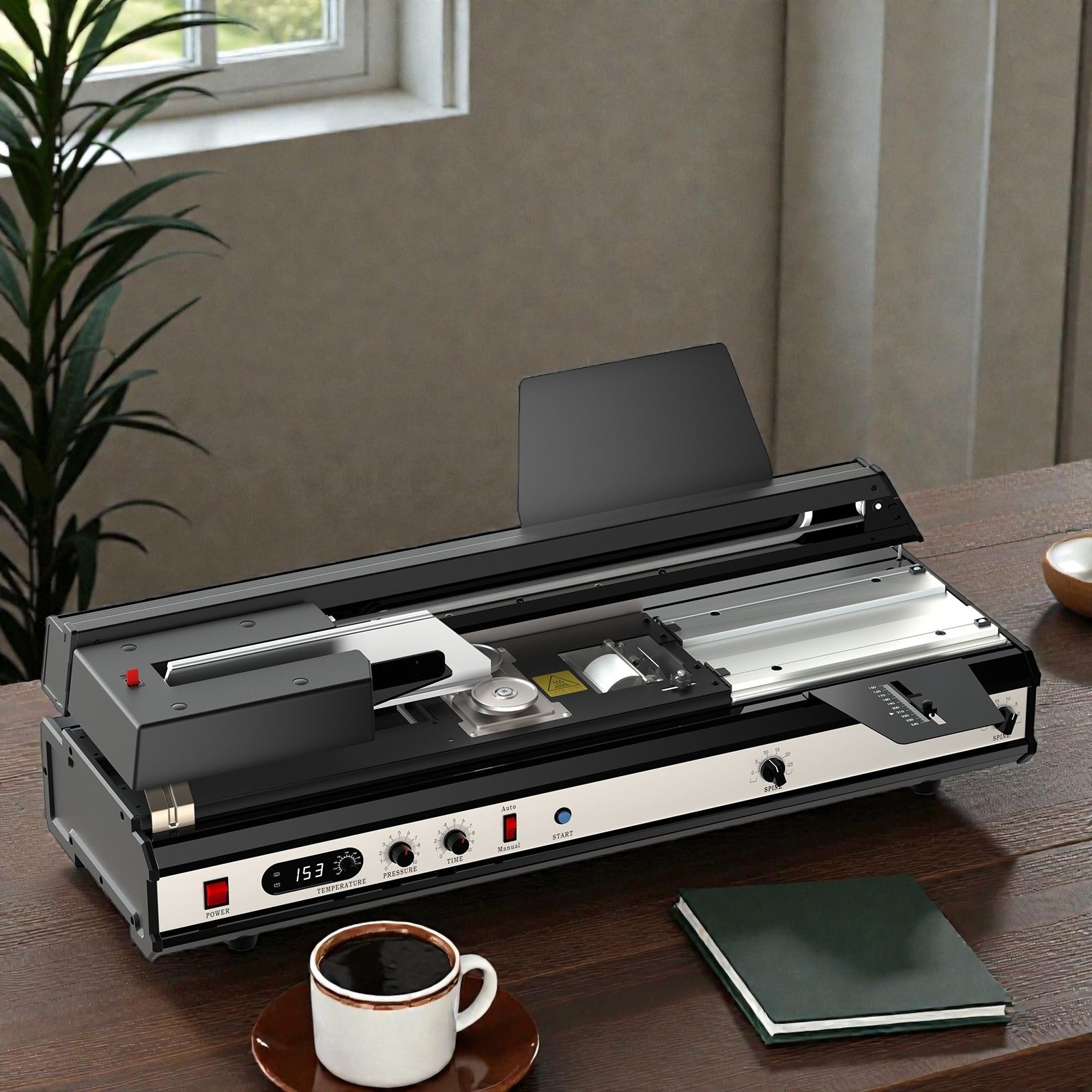 A4 Desktop Hot Melt Glue Book Binding Machine Fully Automatic Perfect Binder For Office School Use