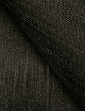 Beale Grasscloth Wallpaper Swatch, Black