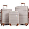 Abs Hardshell 3Pcs Clearance Luggage Hardside Lightweight Durable Suitcase Sets Spinner Wheels Suitcase With Tsa Lock 20 24 28