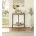 Acme Joey Console Table In Gray Oak And Gray