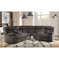 Copper Grove Thula Dark Brown Sectional Sofa