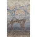 Addison Wellington Eroded Circles Brown Blue Area Rug 710 X107