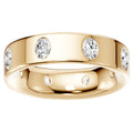 Aeon Sterling Silver Mens 2Cttw Lab Grown Diamond Wedding Band