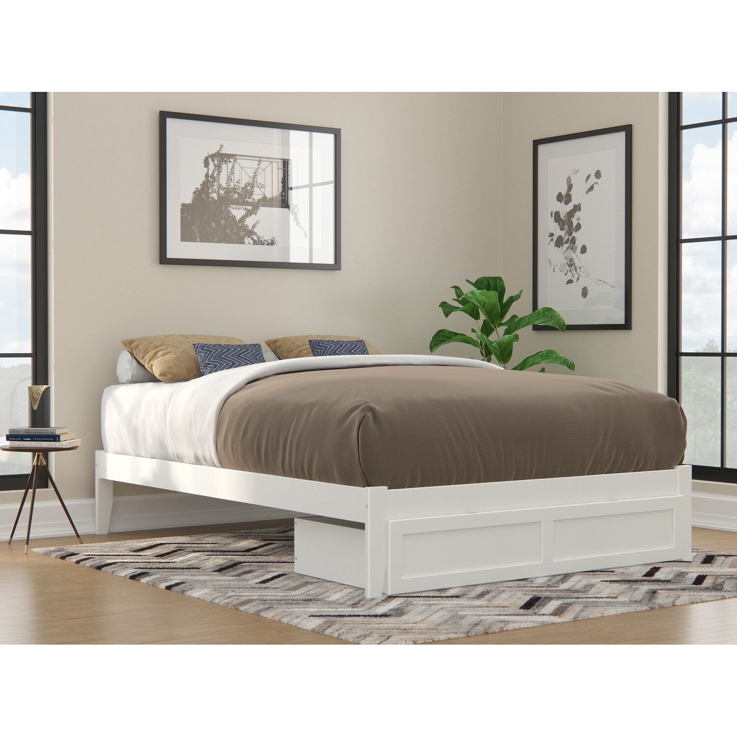 Colorado Bed With Foot Drawer