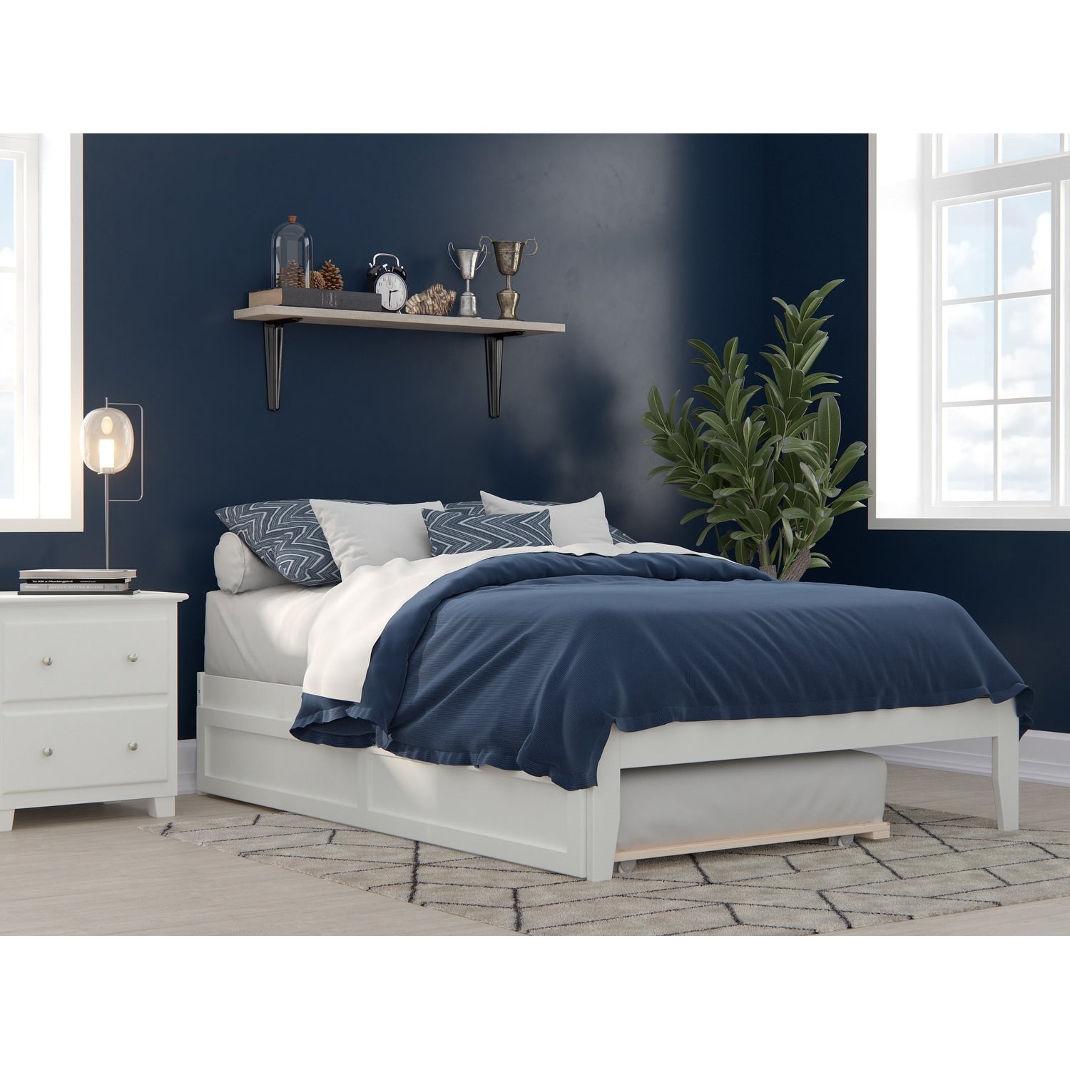 Colorado Bed With Usb Turbo Charger And Twin Trundle