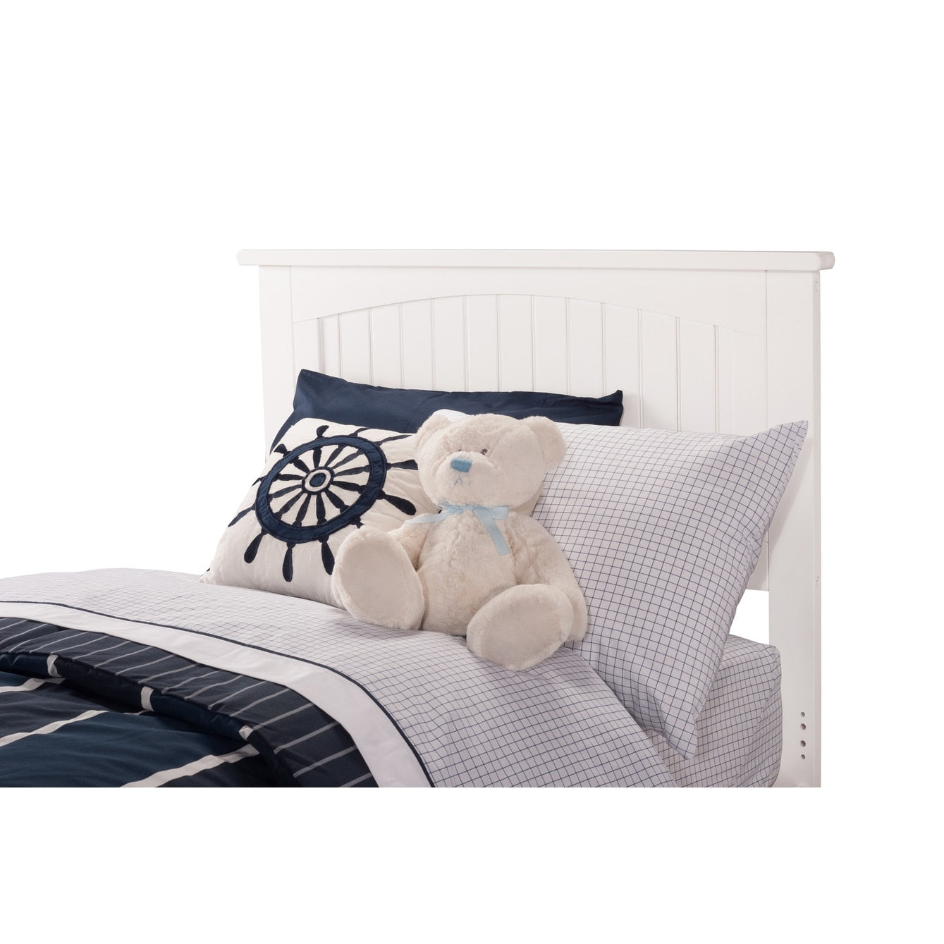 Nantucket Open Foot White Twin Bed