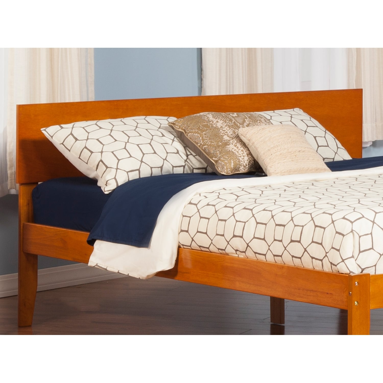Orlando Headboard Queen Walnut