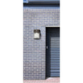 Afx Black 1 Light Outdoor Led Sconce With Clear Acrylic