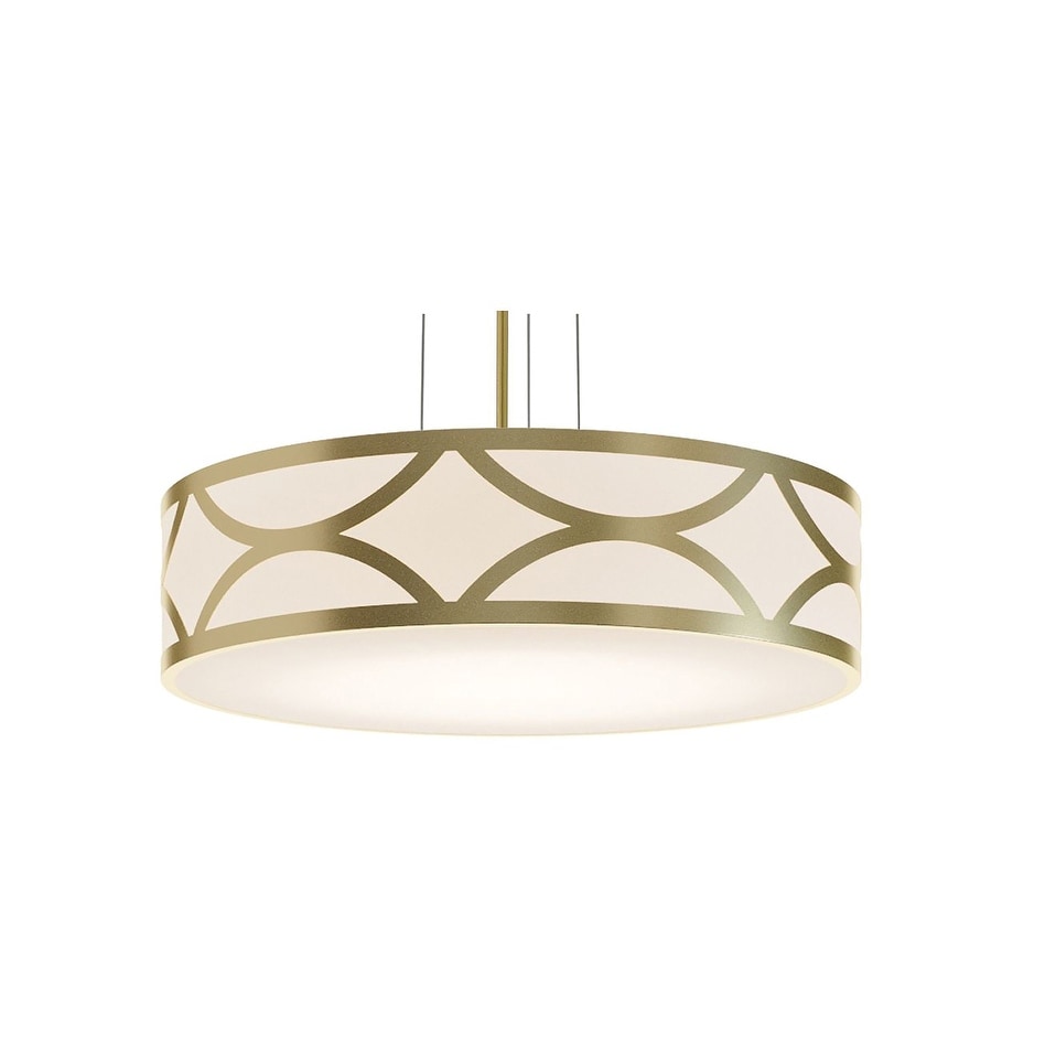 Afx Lakp24Mb Lake 3 Light 24 Wide Pendant