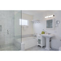 Afx Miller Satin Nickel Led Vanity