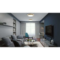 Afx Octavia Led Flush Mount With White Acrylic