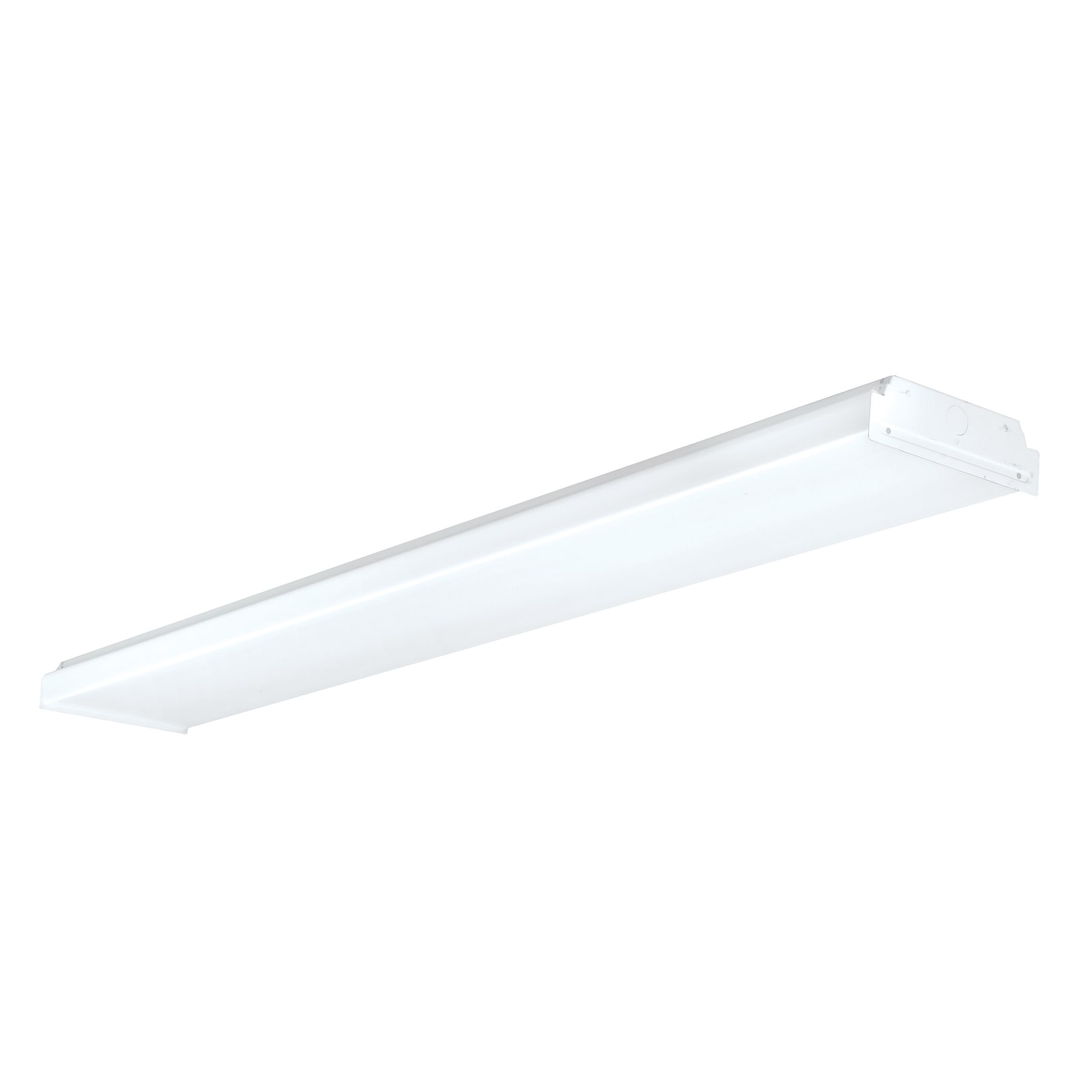 Afx Wrap 36W White Led Flush Mount With Frosted Clear Diffuser