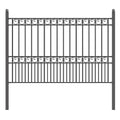 Aleko Paris Style Diy Iron Wrought Steel Fence 5.5 X 5