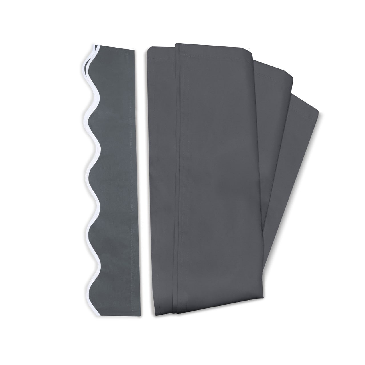 Aleko Retractable Awning Fabric Replacement 16 X 10 Feet Grey