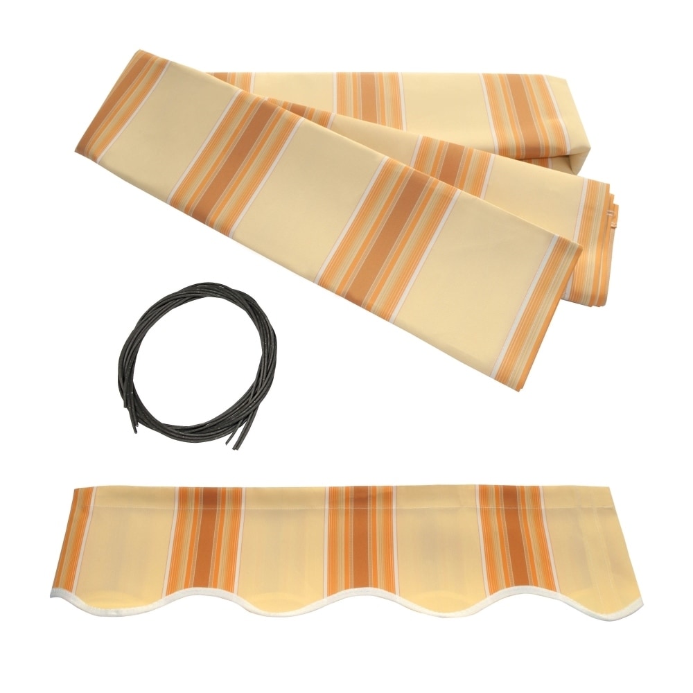 Aleko Replacement Fabric For Retractable Awning 20X10 Ft More Options