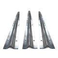Aleko Galvanized Steel 90 V Track For Sliding Gates With Mounting Bolts