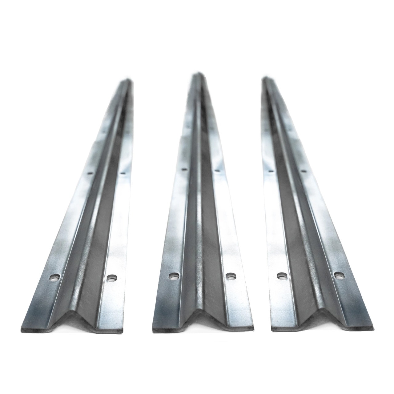 Aleko Galvanized Steel 90 V Track For Sliding Gates With Mounting Bolts