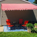 Aleko 16 X 10 Motorized Retractable Outdoor Patio Awning Sunshade