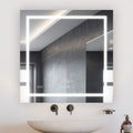Aquadom Daytona Bathroom Led Mirror 30 X30 X1.5