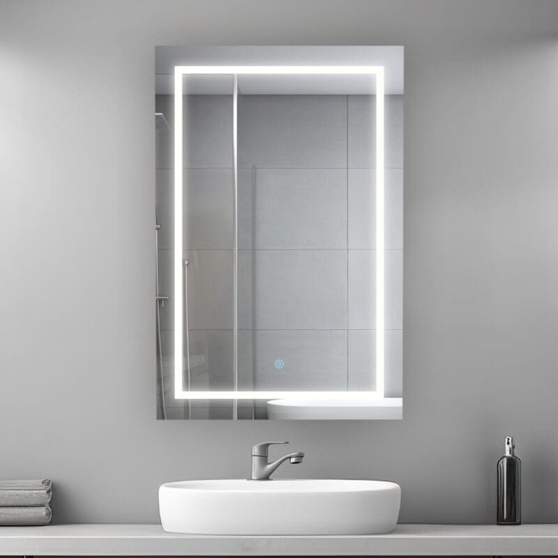 Aquadom Royale Plus Led Medicine Cabinet 24 X30 X5 Right Hinge