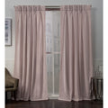Ati Home Velvet Heavyweight Pinch Pleat Top Curtain Panel Pair