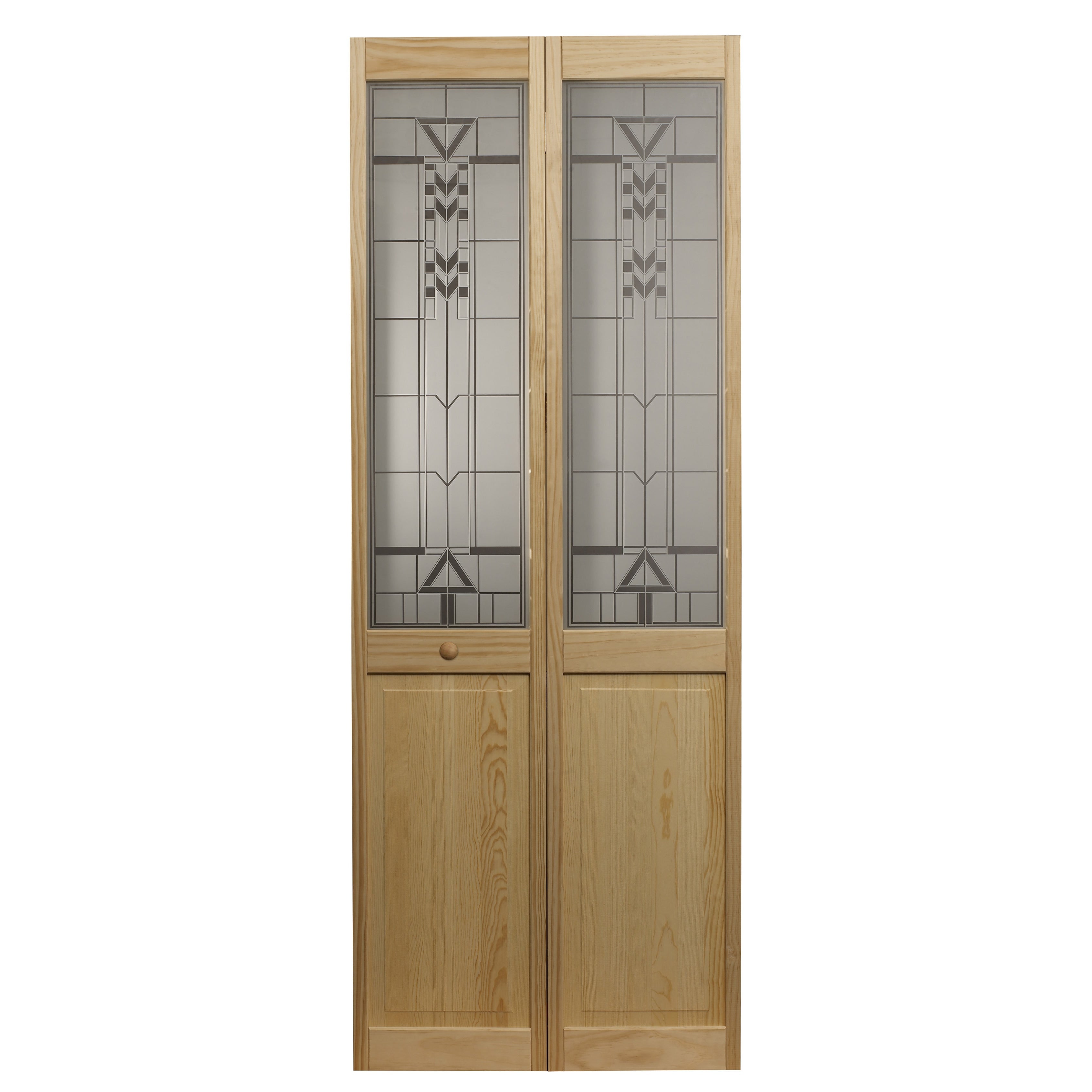 Awc 147 Sedona Glass 32 Inch X 80.5 Inch Unfinished Bifold Door