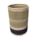 Abaca Simple Round Tall Basket