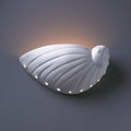 Abalone Shell Ceramic 1 Light Sconce