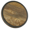 Abbey Artisan Wood And Metal Round Trivet 11 Inch Round