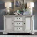 Abbey Park Antique White Buffet