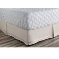 Abdiel Geometric Linen Polyester Bed Skirt