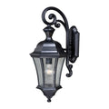 Vaxcel Aberdeen Dualux 10 Outdoor Wall Light Shiny Black