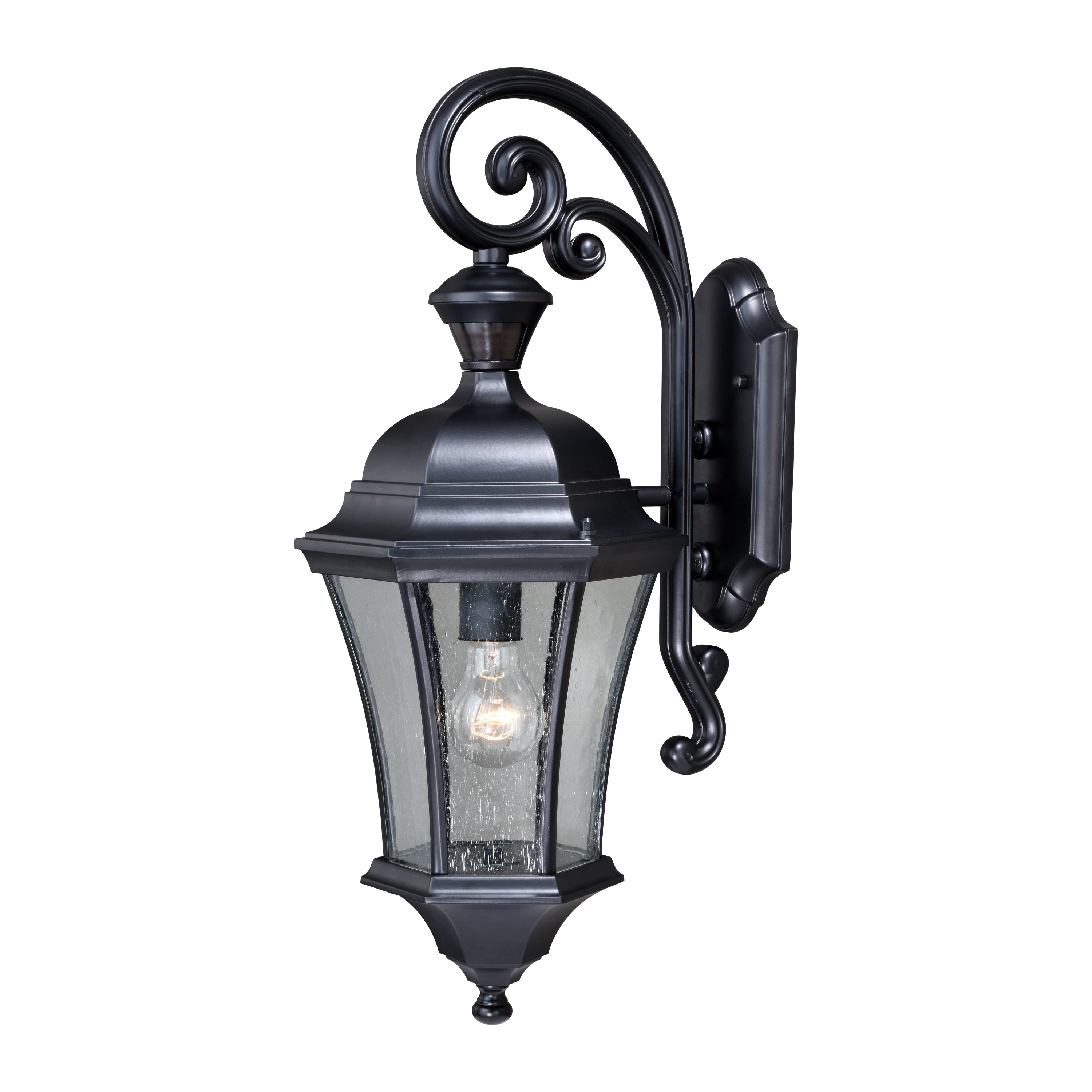 Vaxcel Aberdeen Dualux 10 Outdoor Wall Light Shiny Black