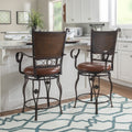 Powell Aberdeen Counter Stool With Arms