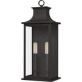 Abernathy 2 Light Outdoor Wall Mount In Old Bronze