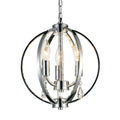 Chrome Stainless Steel 3 Light Mini Pendant