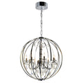 Silver Orchid Daix Chrome 8 Light Chandelier